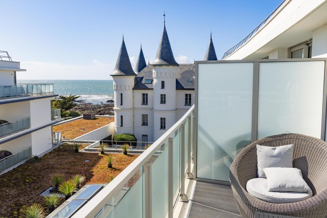 Hotel Chateau Des Tourelles - Relais Thalasso & Spa Pornichet Buitenkant foto