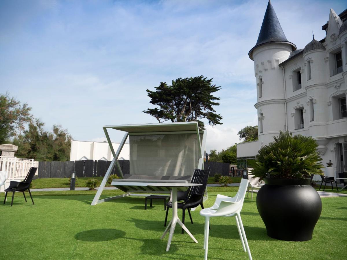 Hotel Chateau Des Tourelles - Relais Thalasso & Spa Pornichet Buitenkant foto