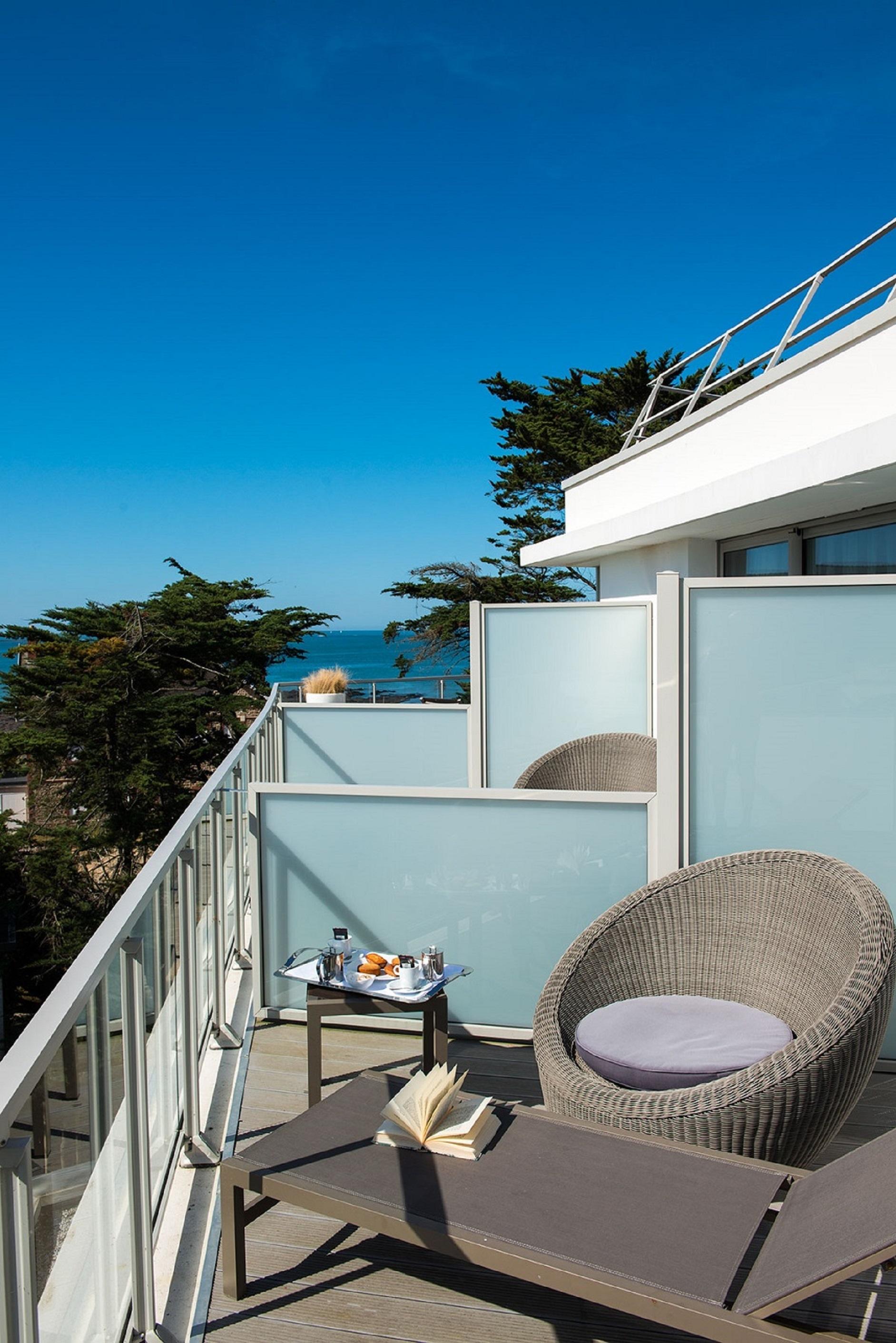 Hotel Chateau Des Tourelles - Relais Thalasso & Spa Pornichet Buitenkant foto