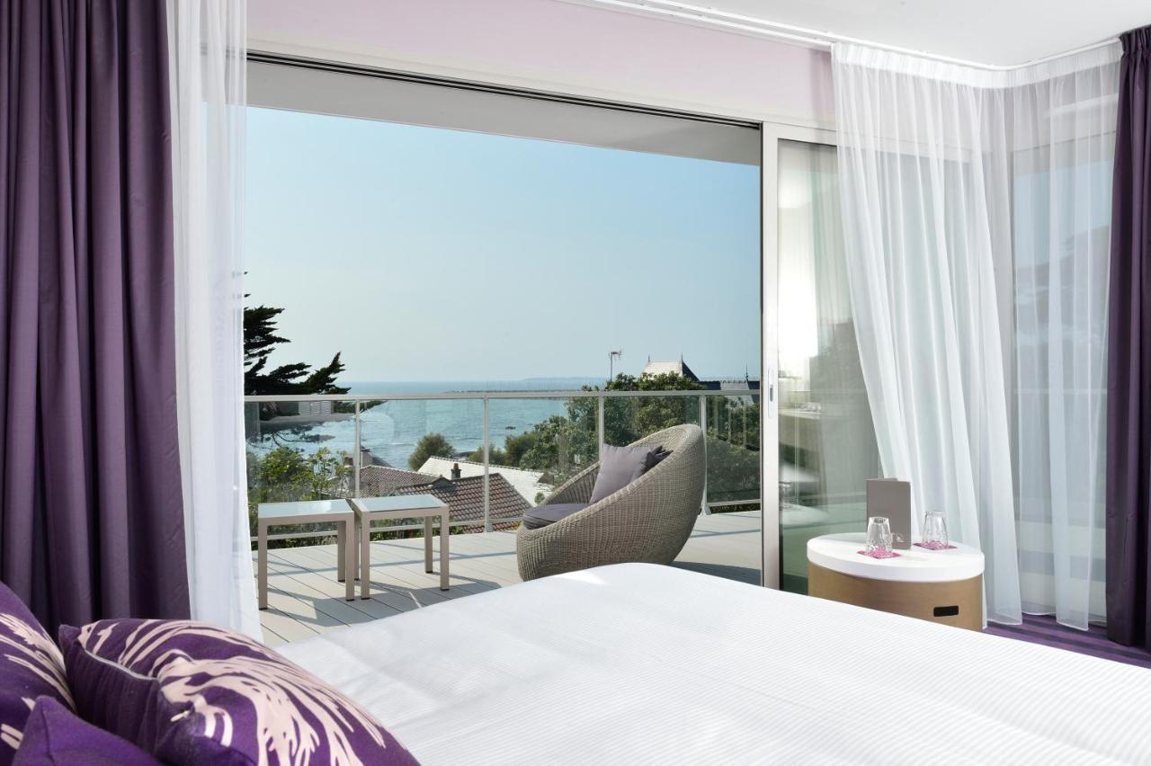 Hotel Chateau Des Tourelles - Relais Thalasso & Spa Pornichet Buitenkant foto