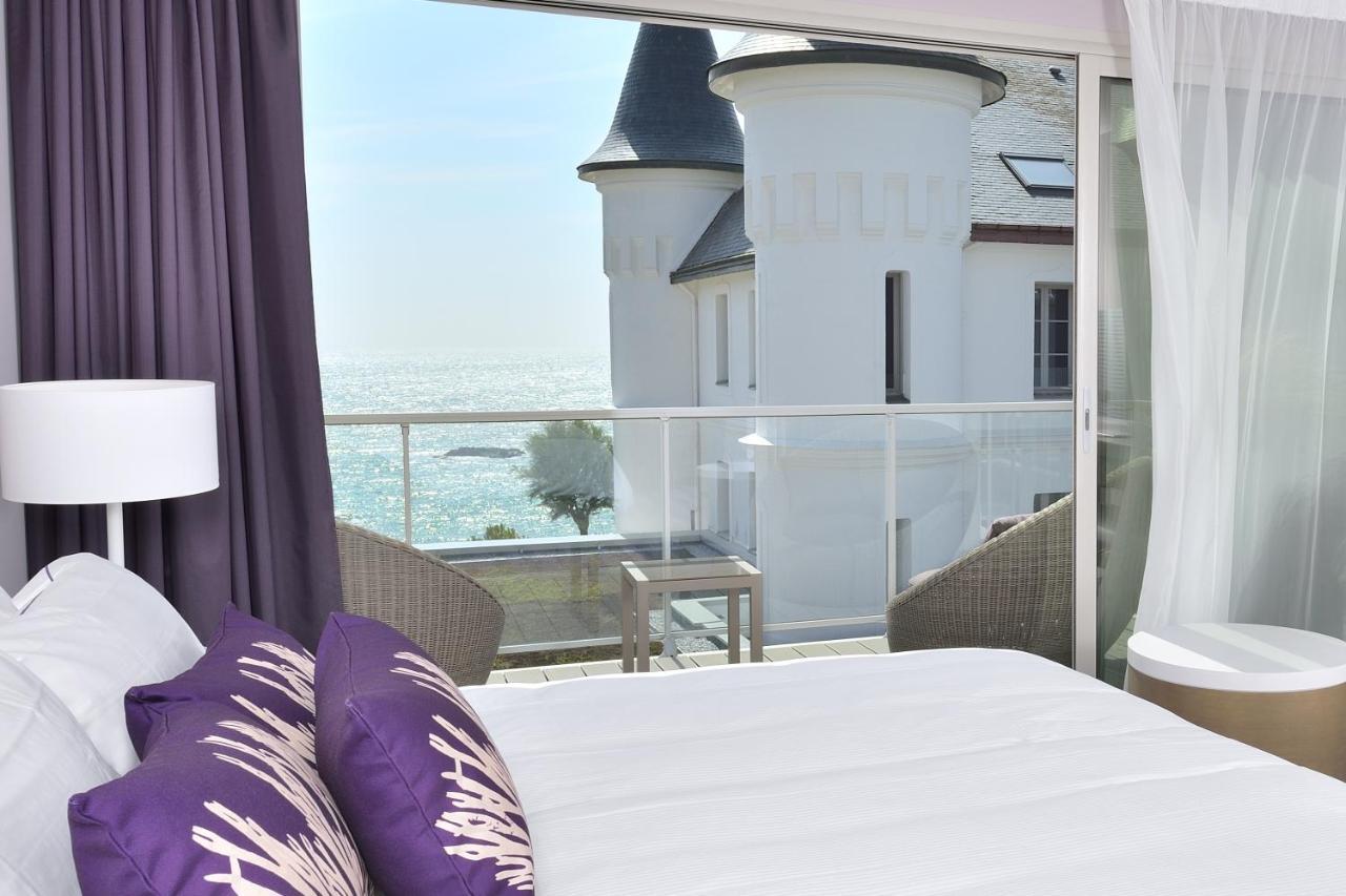Hotel Chateau Des Tourelles - Relais Thalasso & Spa Pornichet Buitenkant foto