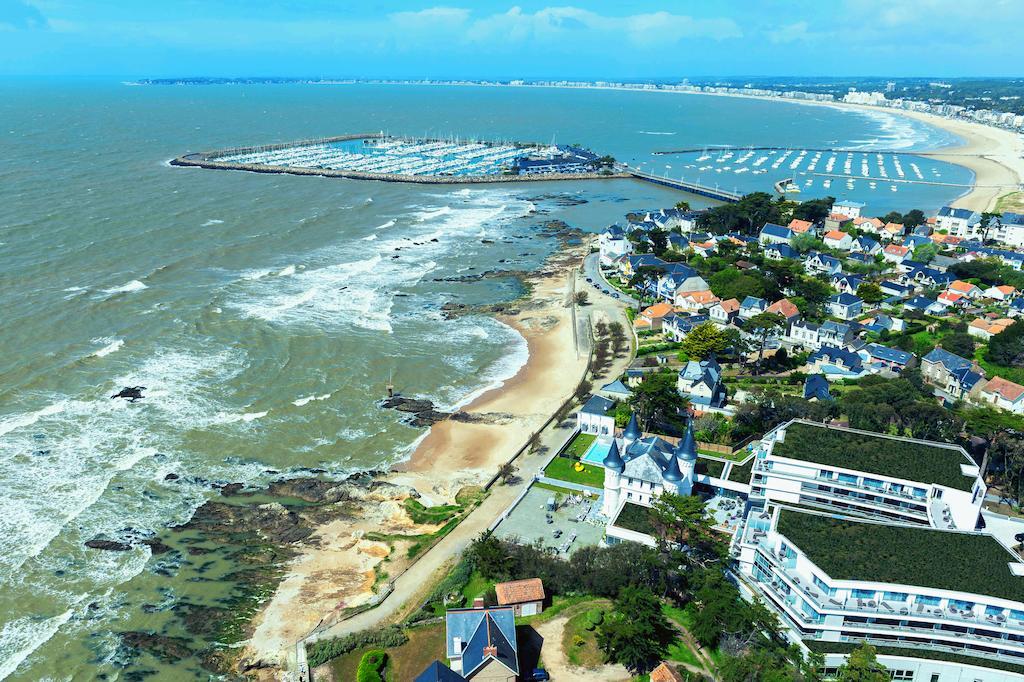 Hotel Chateau Des Tourelles - Relais Thalasso & Spa Pornichet Buitenkant foto