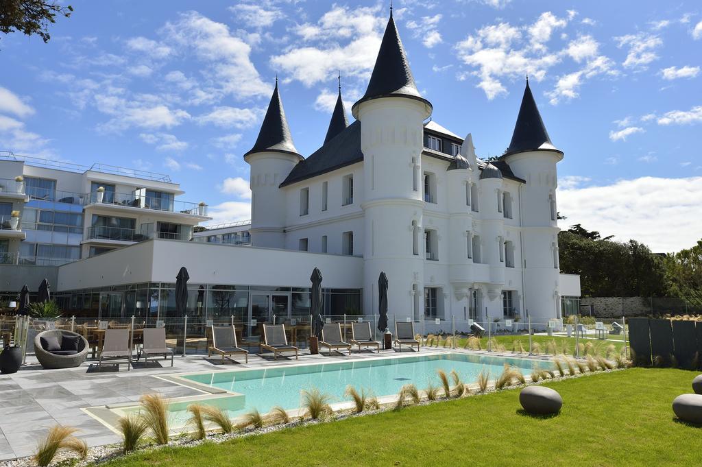 Hotel Chateau Des Tourelles - Relais Thalasso & Spa Pornichet Buitenkant foto