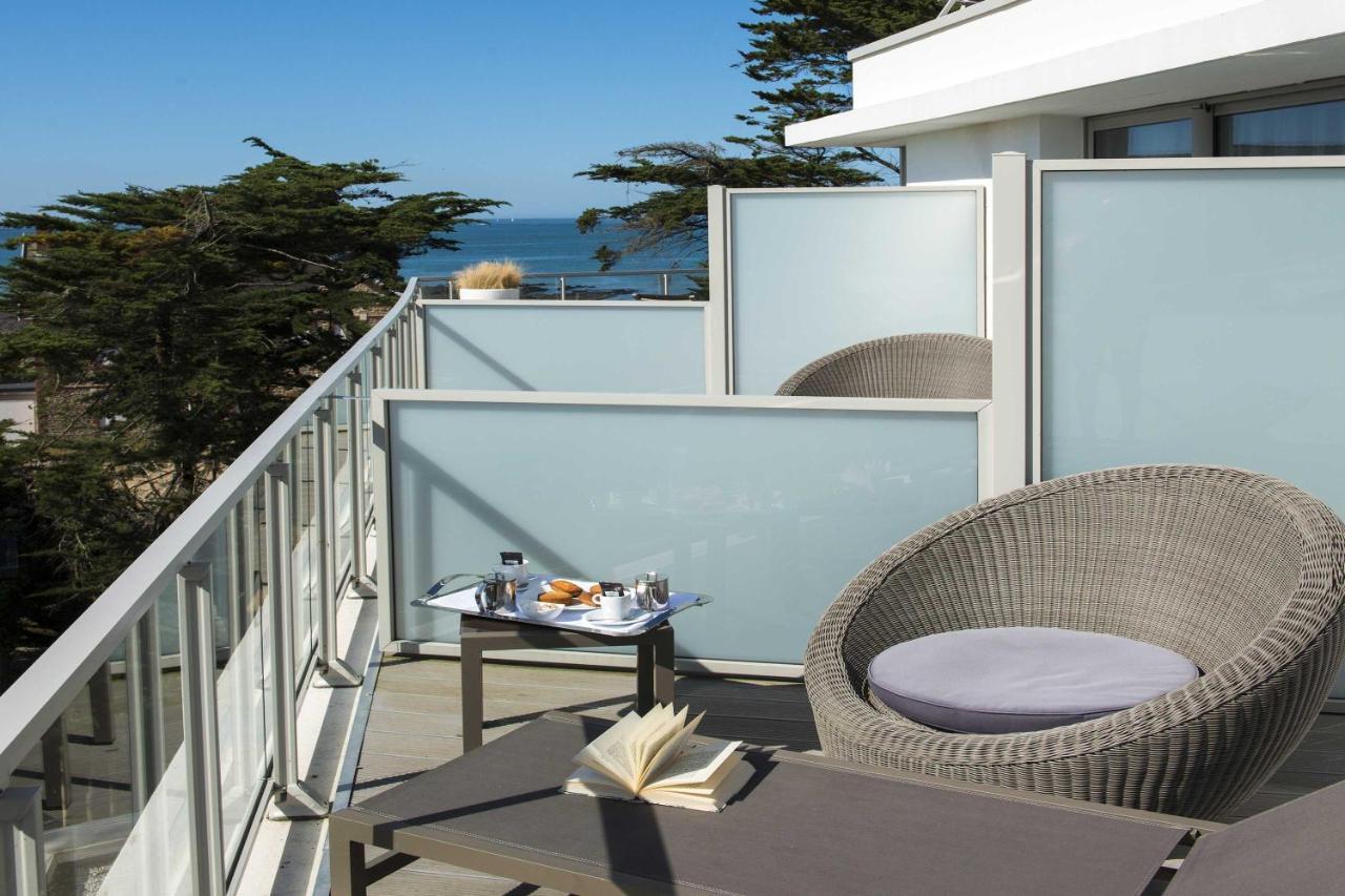 Hotel Chateau Des Tourelles - Relais Thalasso & Spa Pornichet Buitenkant foto